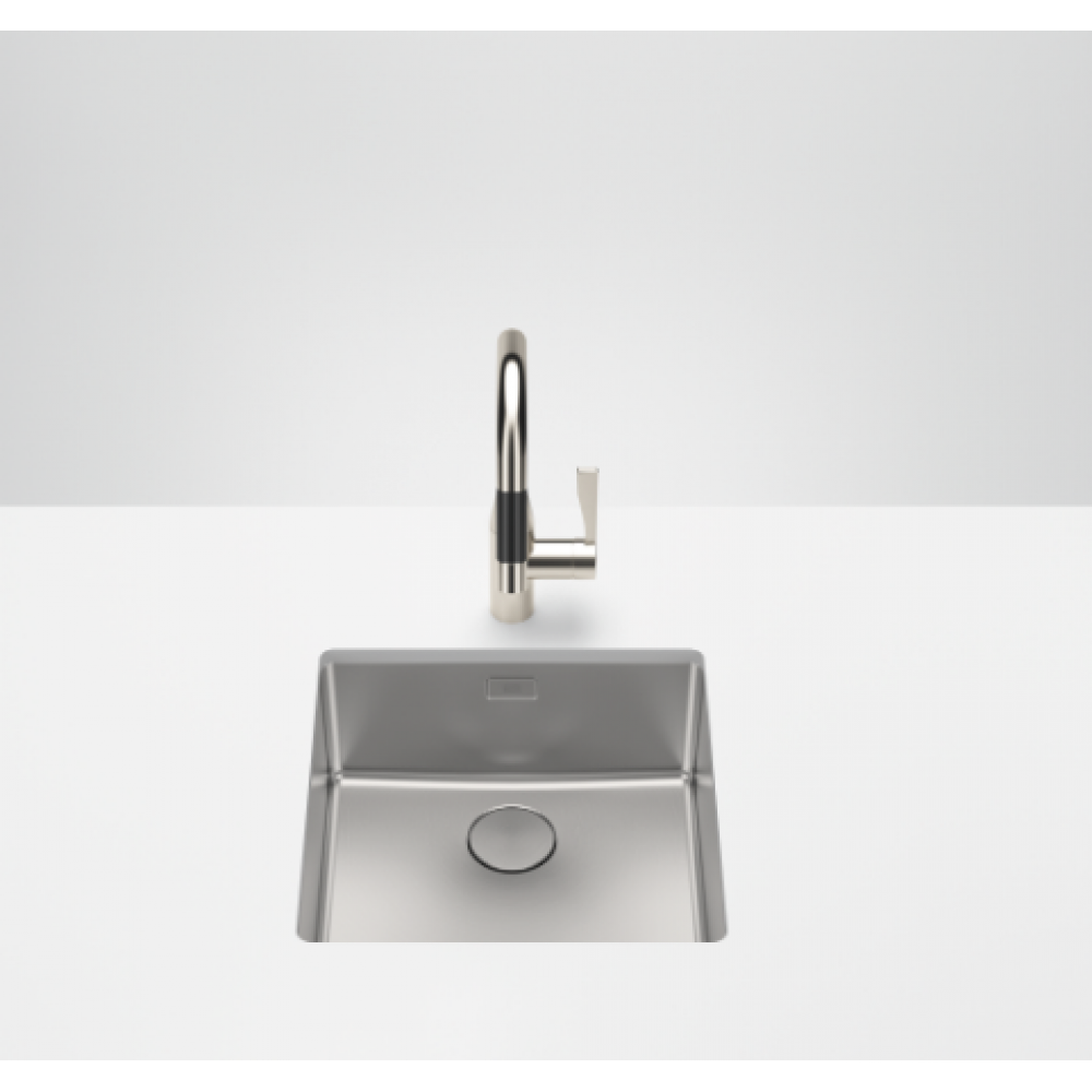 Мойка, Dornbracht, шгв 440*440*195, отверстия для смесителя-отсутствуют, цвет-сталь