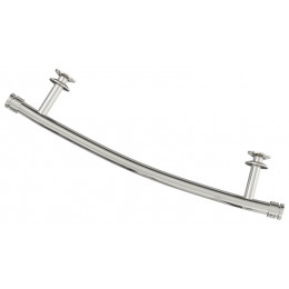 Полка выгнутая, Сунержа, материал-нержавеющая сталь, цвет-сталь