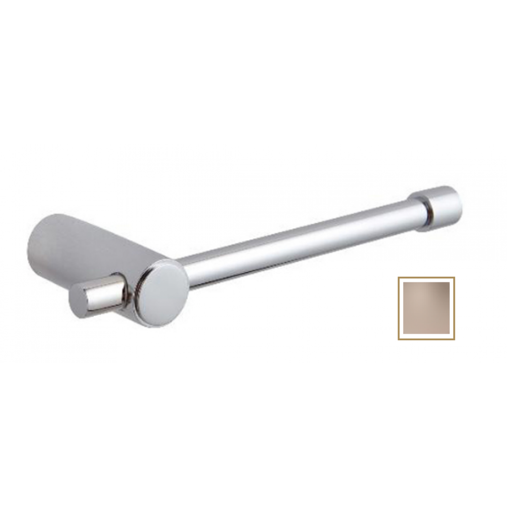 Бумагодержатель, Bertocci, Easy, левая версия, цвет-Brushed Nickel