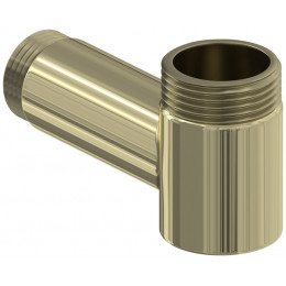 Уголок, Сунержа, переходной, НР G 1" / НР G 3/4", цвет-шампань