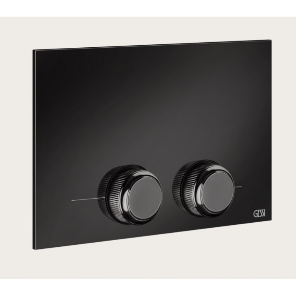 Клавиша смыва, Gessi, VENTI20, для унитаза, шгв 215*17*145, цвет-Black Metal PVD