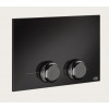 Клавиша смыва, Gessi, VENTI20, для унитаза, шгв 215*17*145, цвет-Black Metal PVD