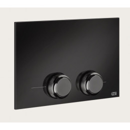 Клавиша смыва, Gessi, VENTI20, для унитаза, шгв 215*17*145, цвет-Black Metal PVD