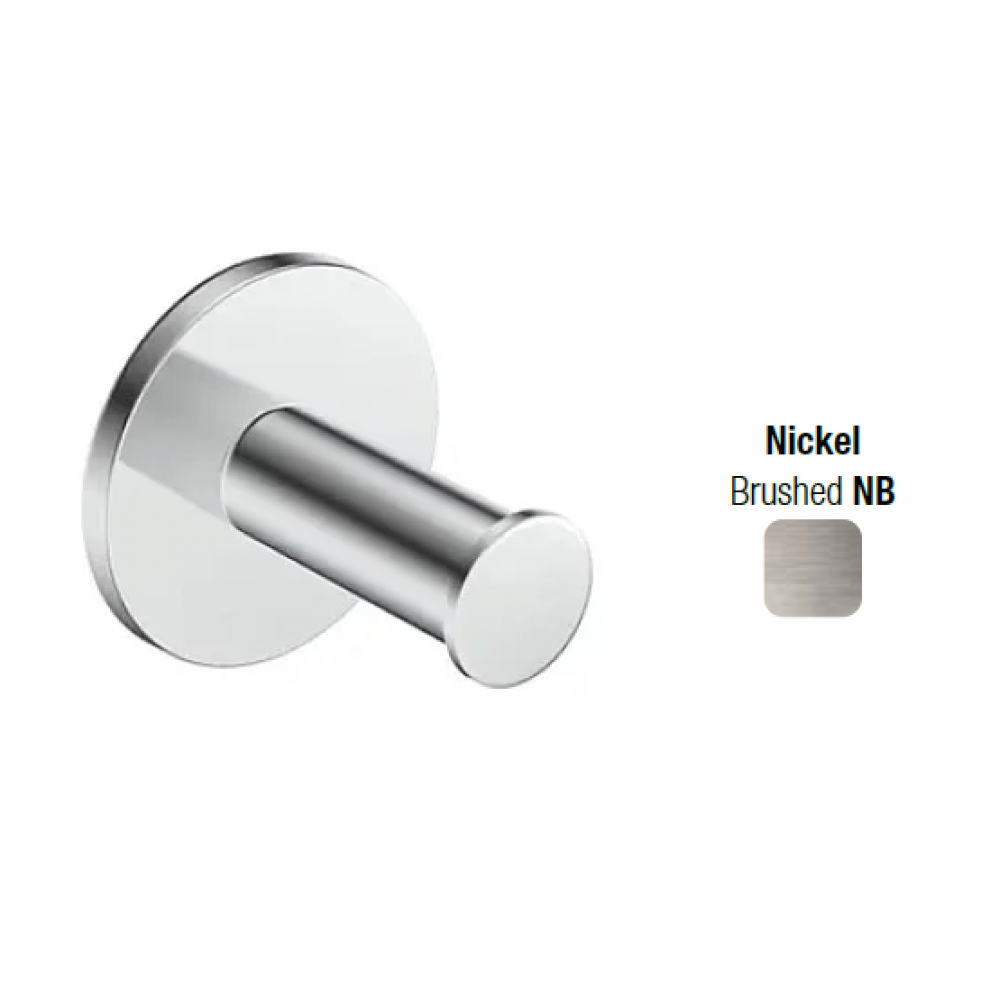 Крючок, Almar, шгв 49*47*49, цвет-Brushed Nickel (Товар заказной, возврату не подлежит)