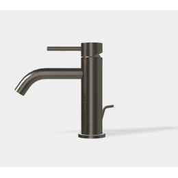 Смеситель для раковины, Fima Carlo Frattini, Spillo Up, цвет-брашированный чёрный хром