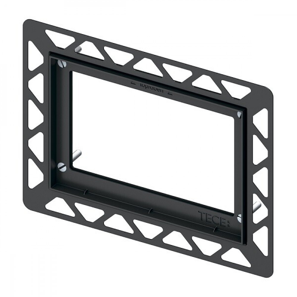 Монтажная рамка, TECE, TECElux Mini, для монтажа на уровне стены панелей смыва унитаза TECEloop, TECEsquare, TECElux Mini, TECEnow, цвет-черный