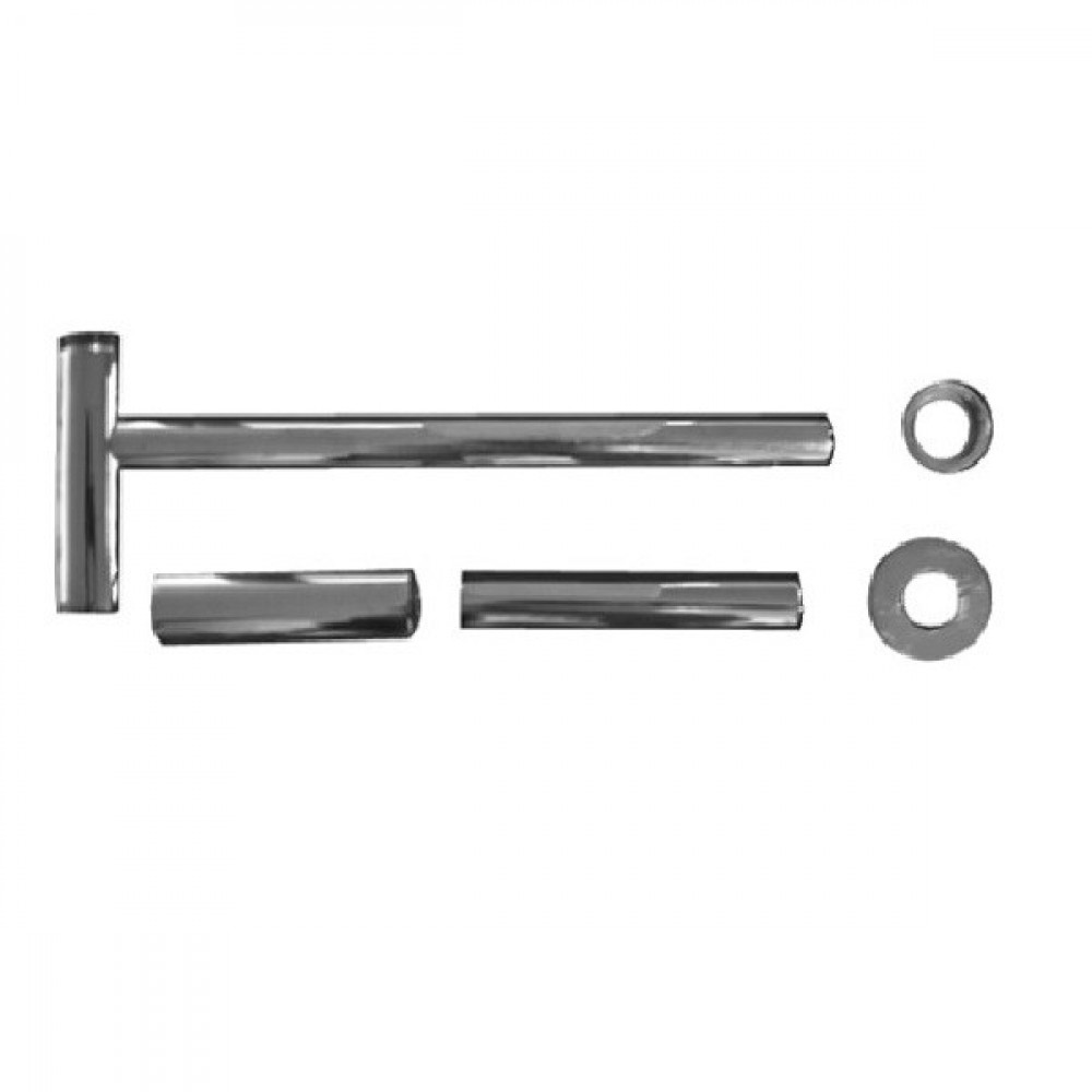 Сифон, Duravit, для раковины, бутылочный, цвет-хром