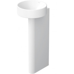 Раковина с пьедесталом, Bette, BetteSuno Pedestal, шгв 340*340*863, отверстия для смесителя-одно, цвет-белый