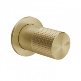 Смеситель для душа, Gessi, Habito Cesello, на 1 потребитель, цвет-Brushed Brass PVD