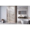 Дверь, Radaway, Furo DWJ, шв 622*2000, петли-справа, brushed copper, цвет стекла-прозрачный, Easy Clean
