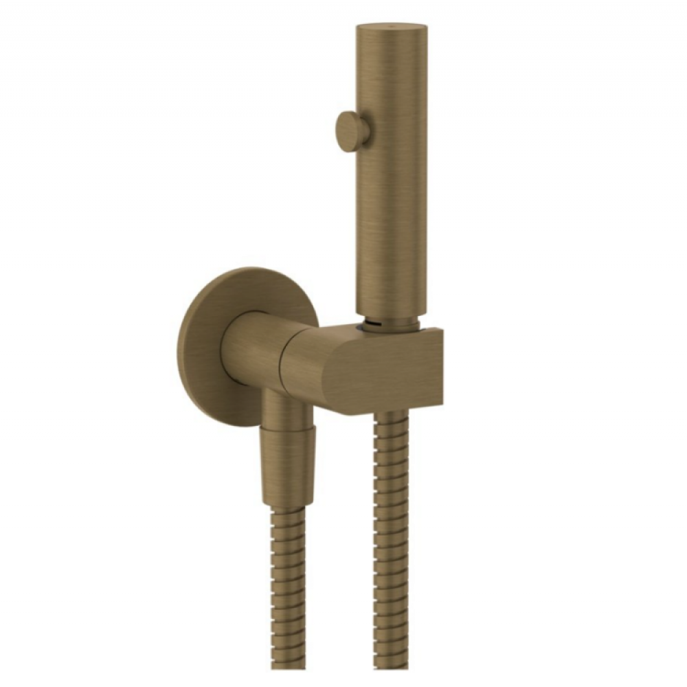 Гигиенический душ, Gessi, цвет-латунь античная