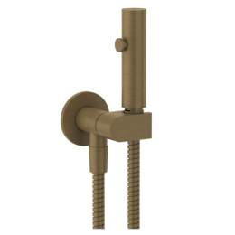Гигиенический душ, Gessi, цвет-латунь античная
