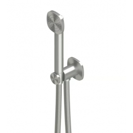 Ручной душ, Quadro design, SUPER, 58, цвет-сталь брашированная