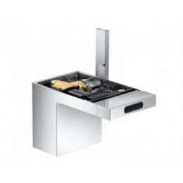 Смеситель для биде, Hansgrohe, Axor MyEdition, цвет-сталь