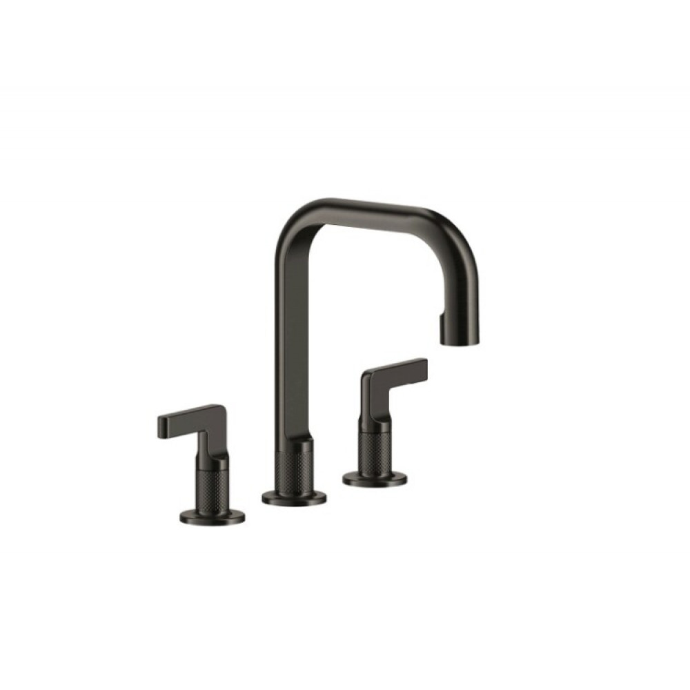 Смеситель для раковины, Gessi, Inciso, цвет-Finox