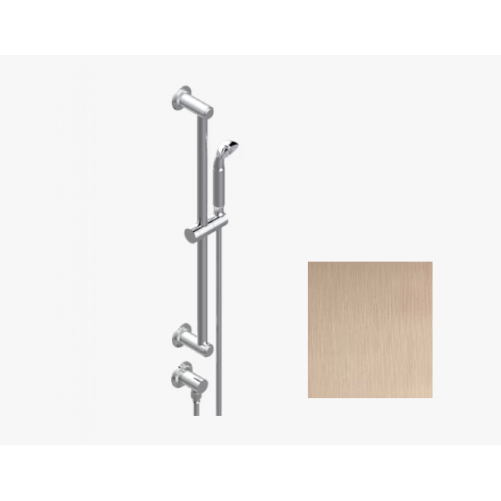 Душевой гарнитур, THG, Hamptons with lever handles, 55, цвет-Umber matt PVD