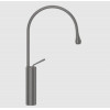 Смеситель для раковины, Gessi, Goссia, цвет-Black Metal Brushed GHRC