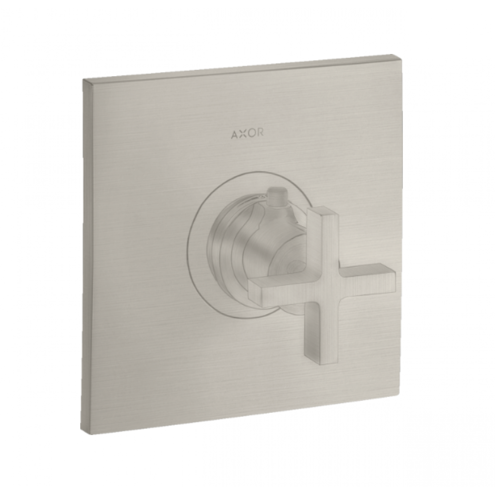 Смеситель для душа, Axor, Axor Citterio, на 1 потребитель, цвет-сталь