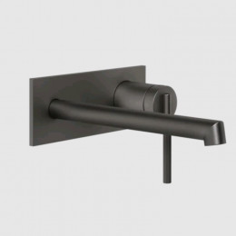 Смеситель для раковины, Gessi, Ingranaggio, цвет-Black Metal Brushed PVD