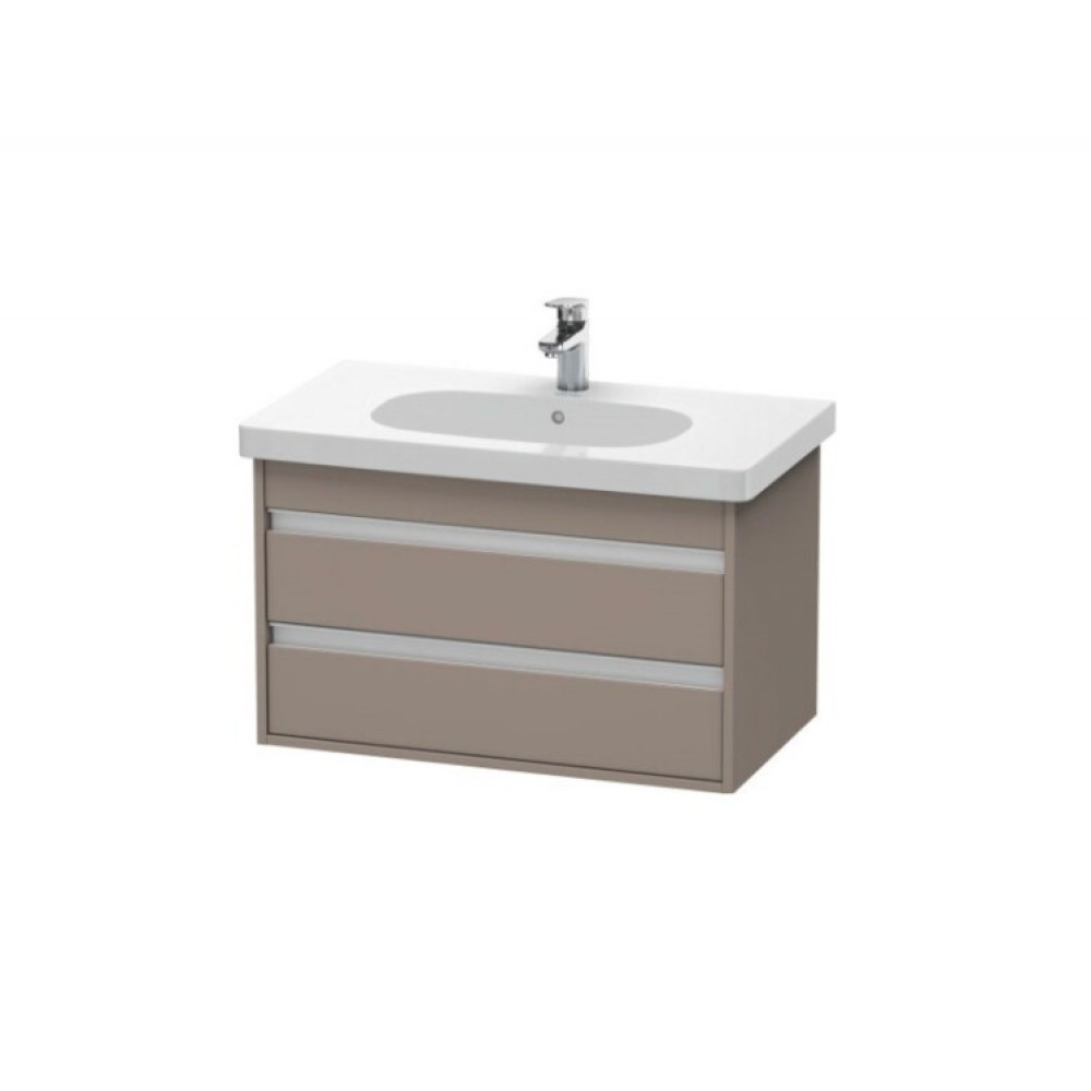 Тумба под раковину, Duravit, Ketho, шгв 800*455*480, раковина-необходимо заказать, цвет-базальт матовый