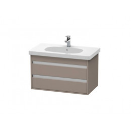 Тумба под раковину, Duravit, Ketho, шгв 800*455*480, раковина-необходимо заказать, цвет-базальт матовый