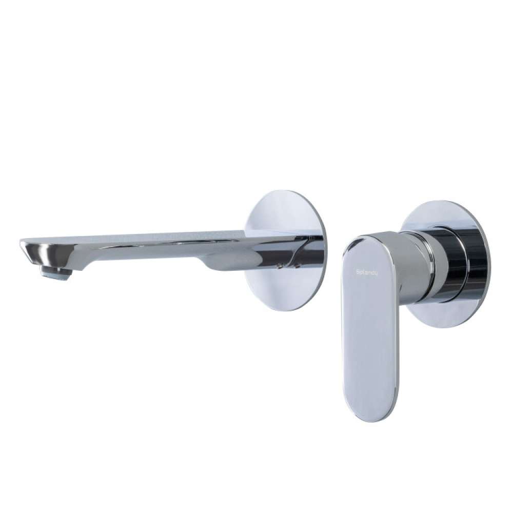 Смеситель для раковины, Splendy, Rest, цвет-хром