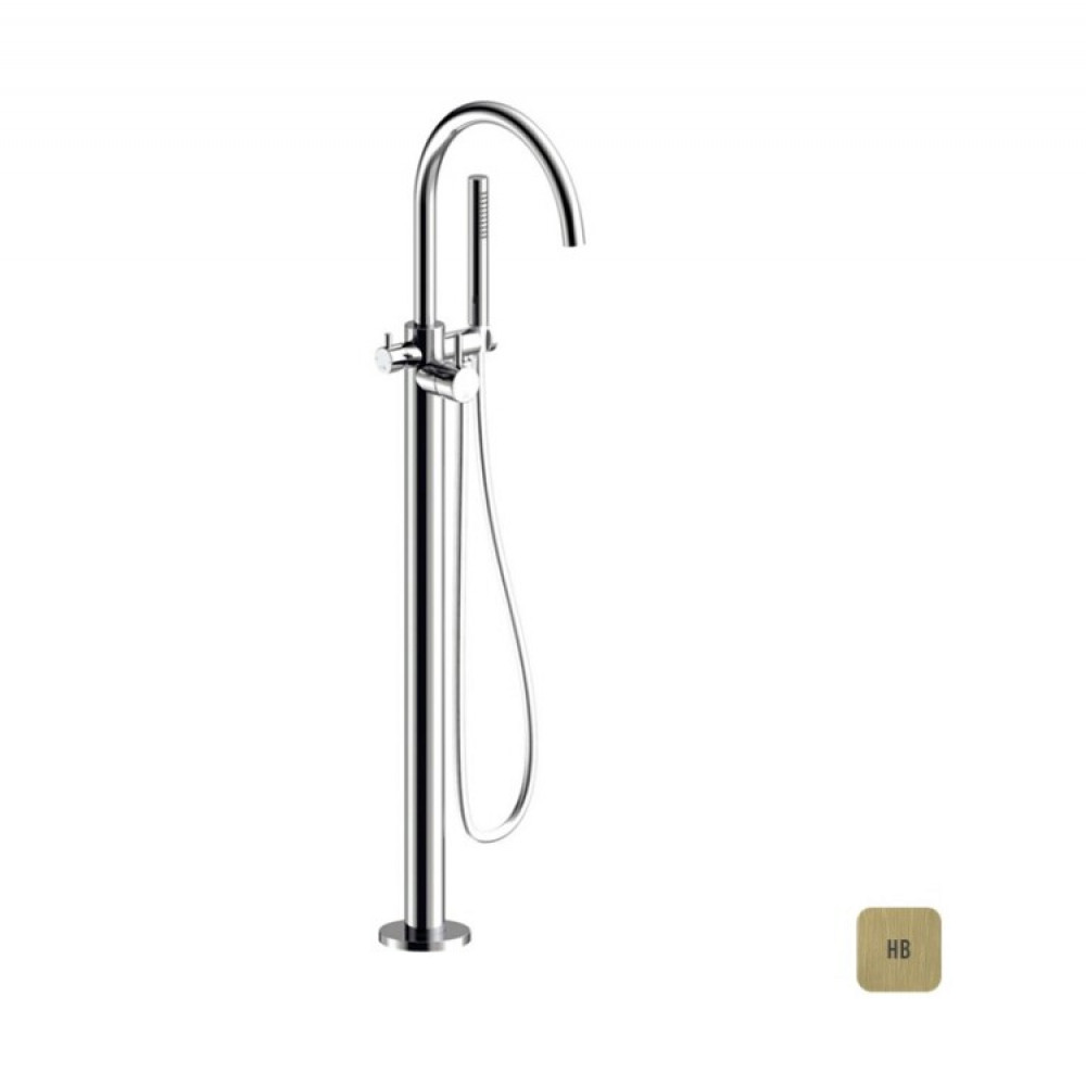 Смеситель для ванны и душа, Almar, цвет-High Brass Brushed PVD (Товар заказной, возврату не подлежит)