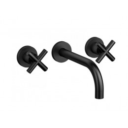 Смеситель для раковины, Dornbracht, Tara, цвет-черный матовый