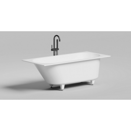 Ванна, Salini, Ornella, шгв 1600*700*600, цвет-RAL 1014