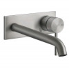 Смеситель для раковины, Gessi, 316 Meccanica, цвет-Steel Brushed