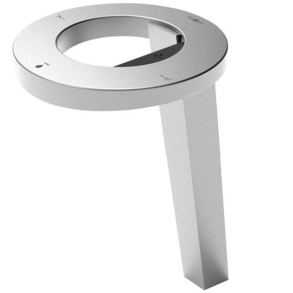 Сушилка для рук, с краном и дозатором мыла 3 в 1, Nofer, Concept 3, шгв 230*286*318.6, цвет-алюминий матовый