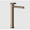 Смеситель для раковины, Gessi, Anello, цвет-Copper PVD