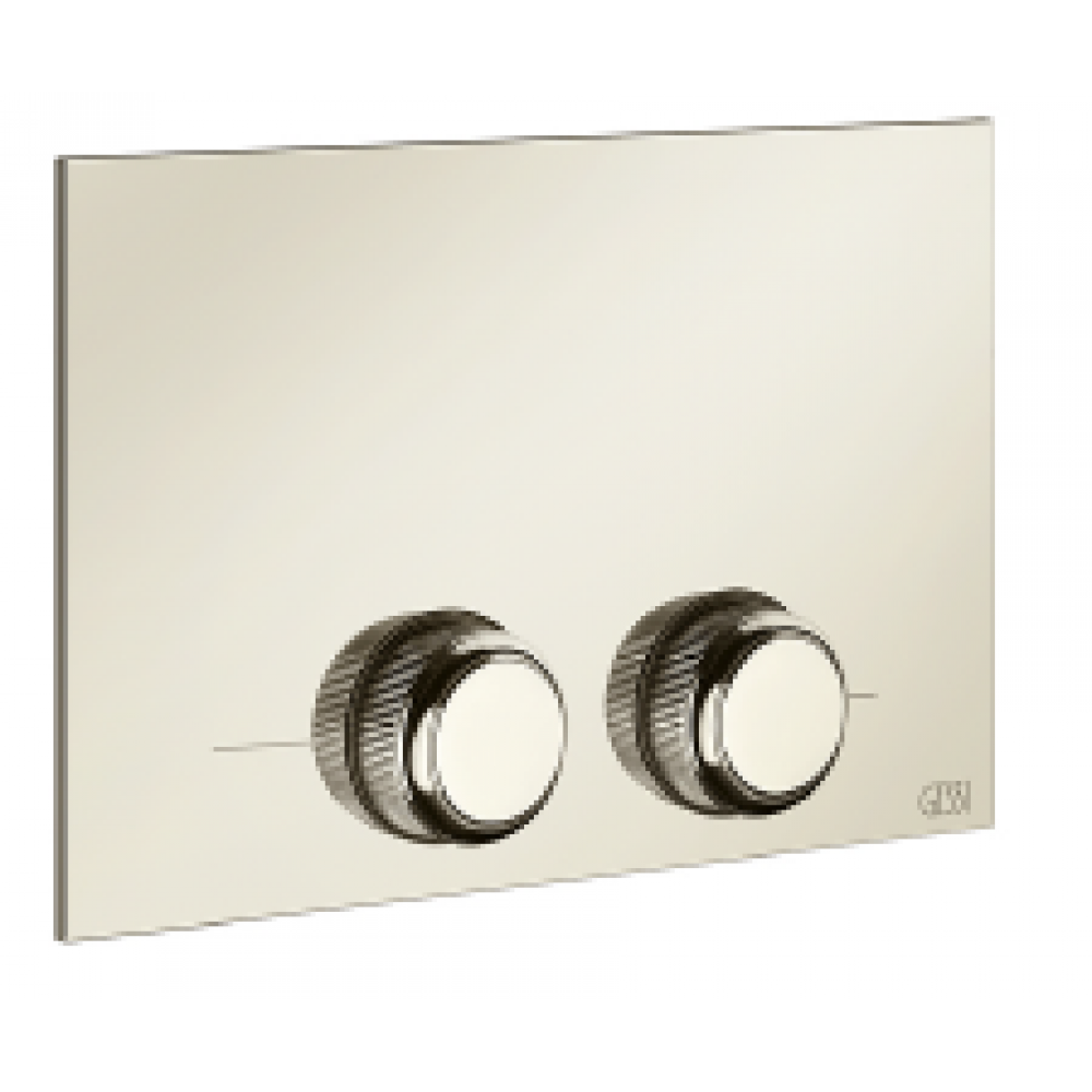 Клавиша смыва, Gessi, VENTI20, для унитаза, шгв 215*12*145, цвет-Finox Brushed Nickel