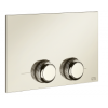 Клавиша смыва, Gessi, VENTI20, для унитаза, шгв 215*12*145, цвет-Finox Brushed Nickel