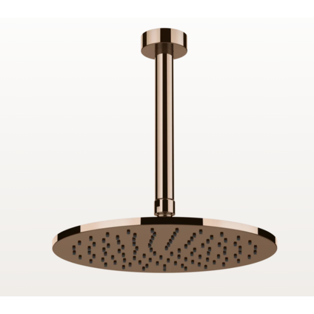 Верхний душ, Gessi, Anello, 250*250, цвет-Copper PVD