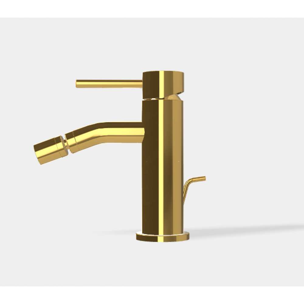 Смеситель для биде, Fima Carlo Frattini, Spillo Up, цвет-золото