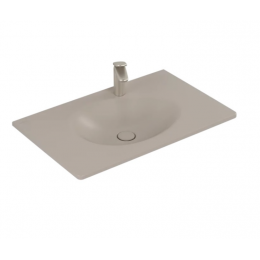 Раковина, Villeroy&Boch, Antao, шг 800*500, отверстия для смесителя-1, CeramicPlus, цвет-Almond