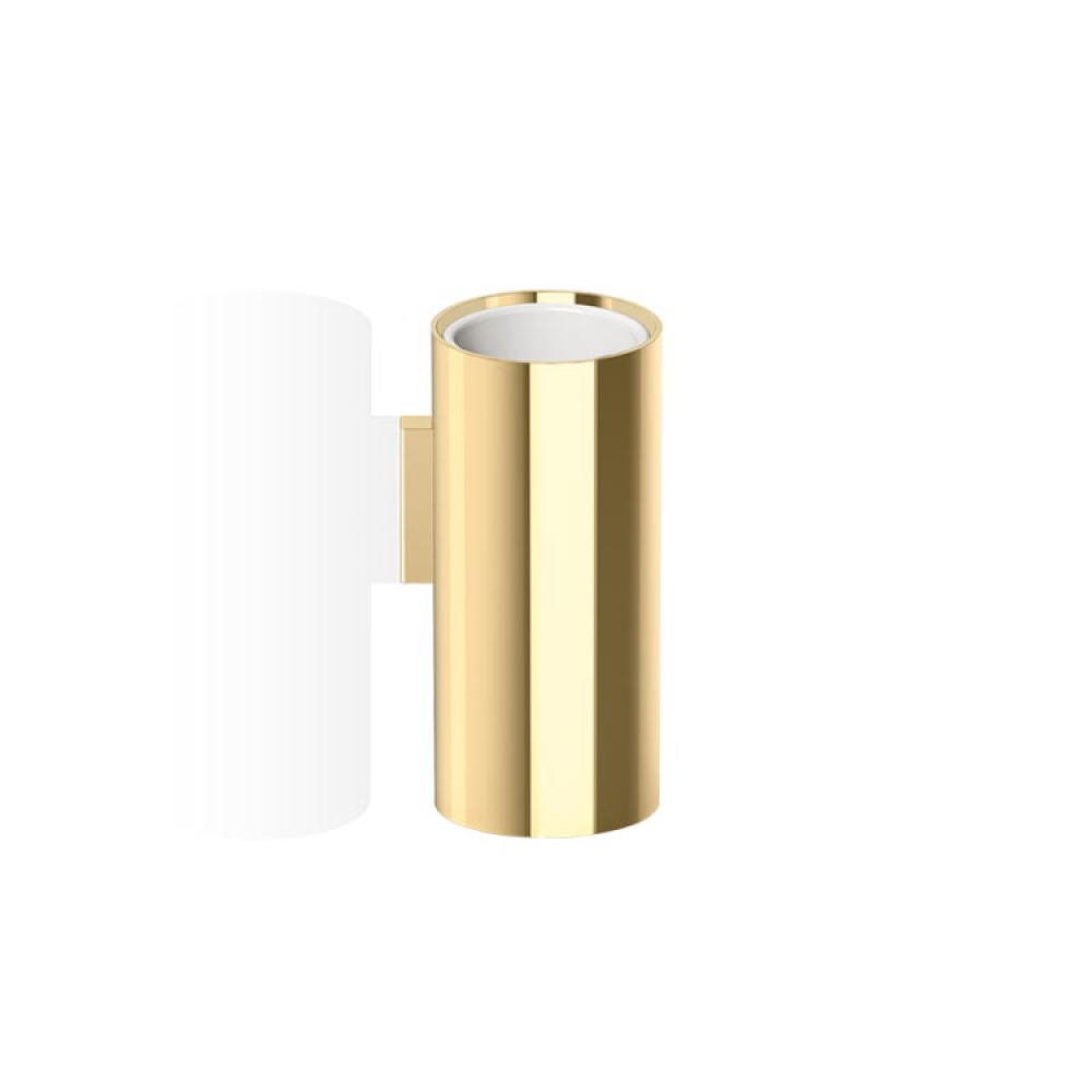 Стакан, Decor Walther, MIKADO, шгв 55*65*125, цвет-золото/белый