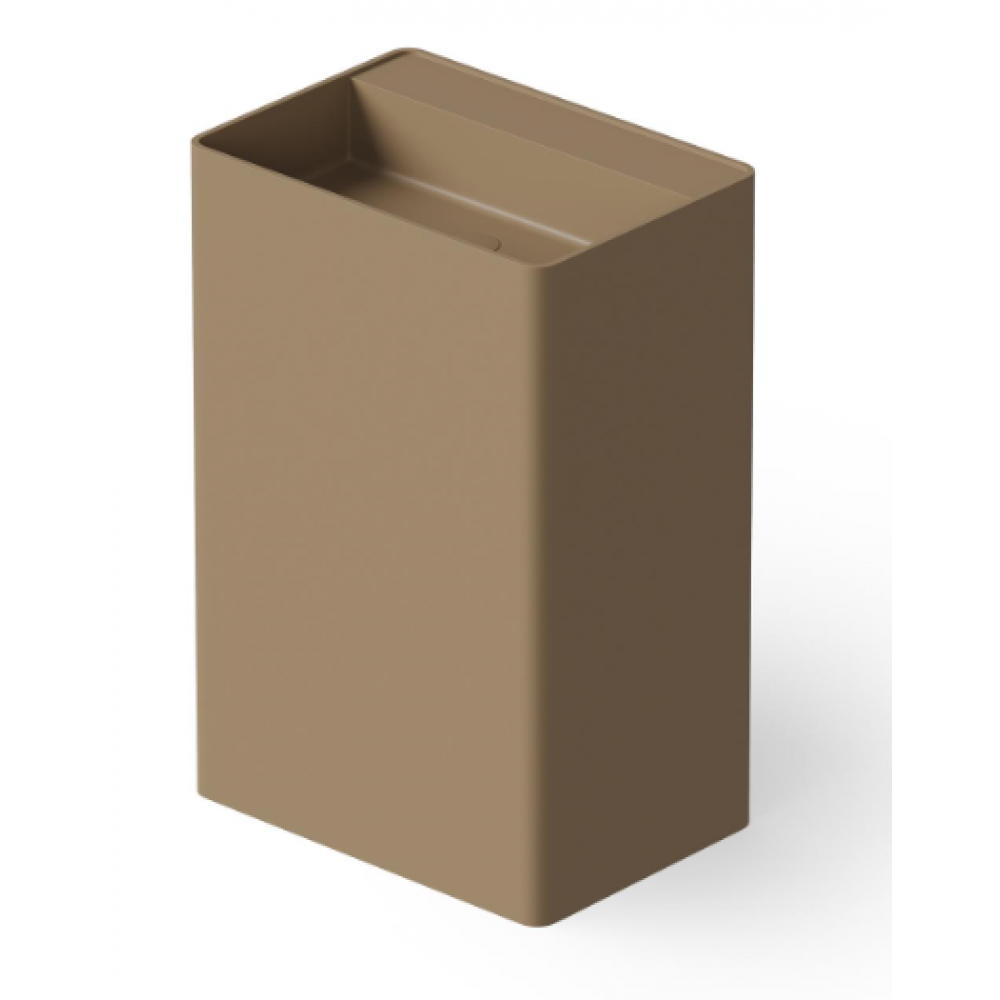 Раковина, DEA Design, Pedestal Basin, шгв 600*420*900, отверстия для смесителя-отсутствуют, цвет-Light Camel