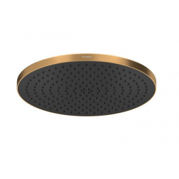 Верхний душ, Duravit, 230*230, цвет-бронза брашированная (Brushed bronze)