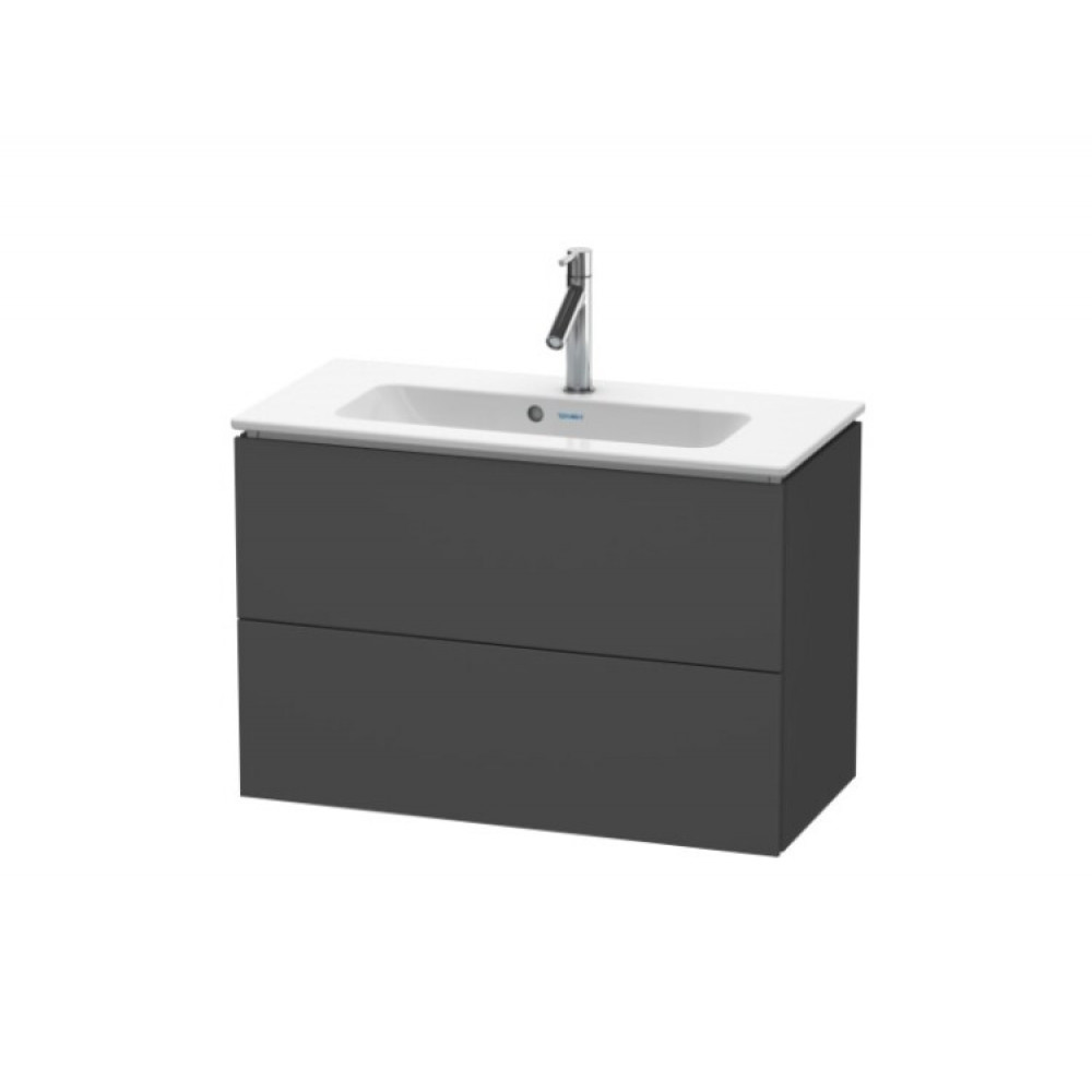 Тумба под раковину, Duravit, L-Cube, шгв 820*391*550, раковина-необходимо заказать, цвет-графит матовый
