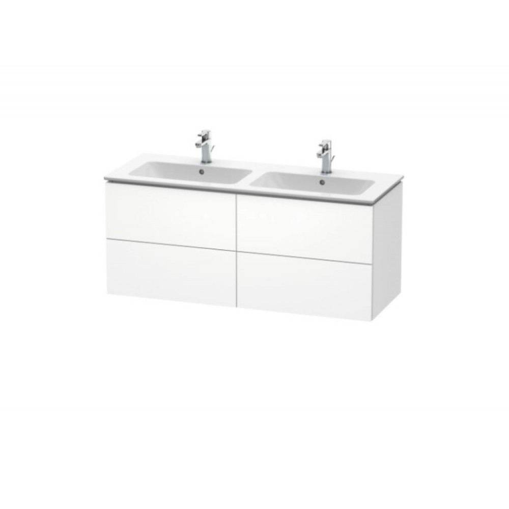 Тумба под раковину, Duravit, L-Cube, шгв 1290*481*550, раковина-необходимо заказать, цвет-белый матовый