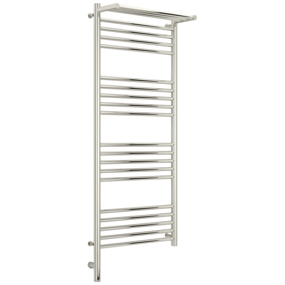 Полотенцесушитель, Сунержа, Богема 3.0, с 1 полкой, шгв 532*214*1324, нижнее слева, МЭМ, цвет-сталь (без покрытия)