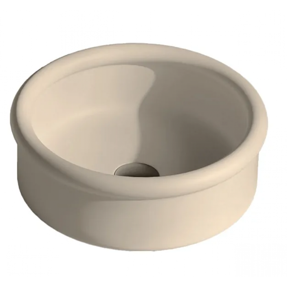 Раковина, Artceram, Brera, шгв 430*430*150, отверстия для смесителя-отсутствуют, цвет-Sand