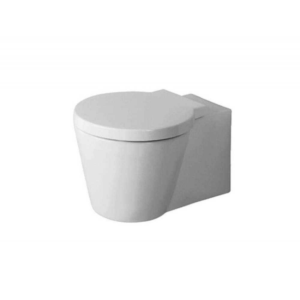 Унитаз, Duravit, Starck 1, подвесной, шгв 410*575*320, WonderGliss, цвет-белый