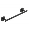 Полотенцедержатель, Kludi, VELA S, шгв 348*65,5*44, цвет-черный матовый