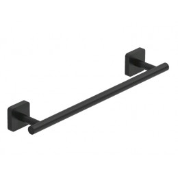 Полотенцедержатель, Kludi, VELA S, шгв 348*65,5*44, цвет-черный матовый
