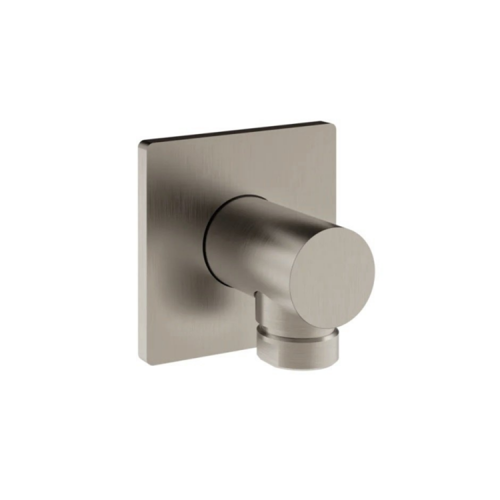 Шланговое подсоединение, Gessi, Inverso Bath&Shower, цвет-Finox Brushed Nickel