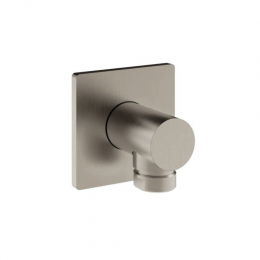 Шланговое подсоединение, Gessi, Inverso Bath&Shower, цвет-Finox Brushed Nickel