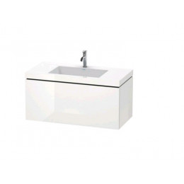 Тумба под раковину, Duravit, L-Cube, шгв 1000*480*500, раковина-в комплекте, цвет-базальт матовый